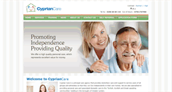 Desktop Screenshot of cypriancare.com